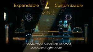 Christmas Pixel Light Show Event Package