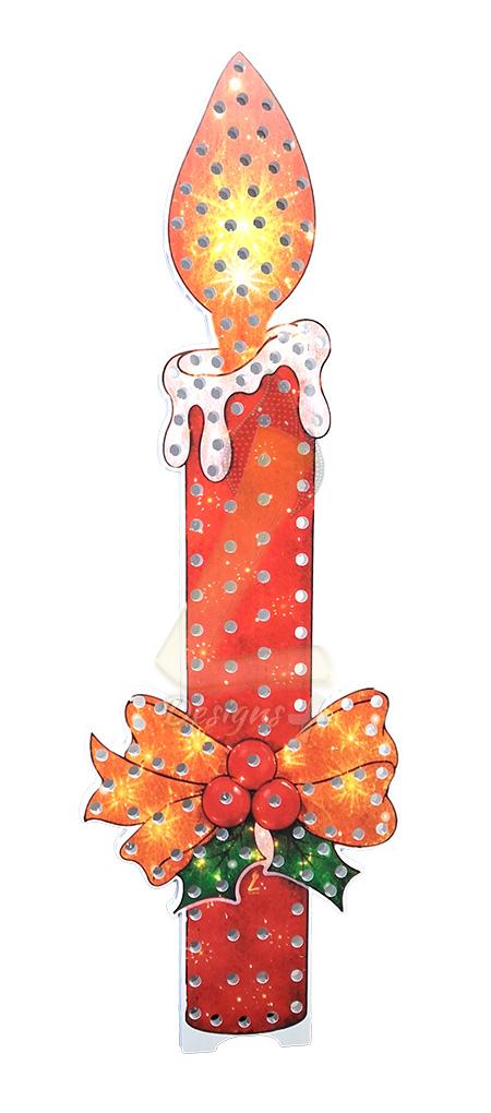 Deco Candle CRV2R