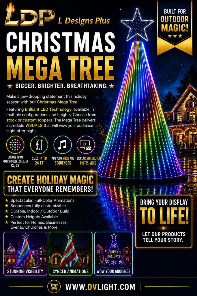 Starlight Pixel Mega Tree